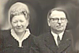 Josef Krüger mit seiner Frau Therese