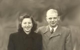 Willi Krüger mit seiner Frau Wilma