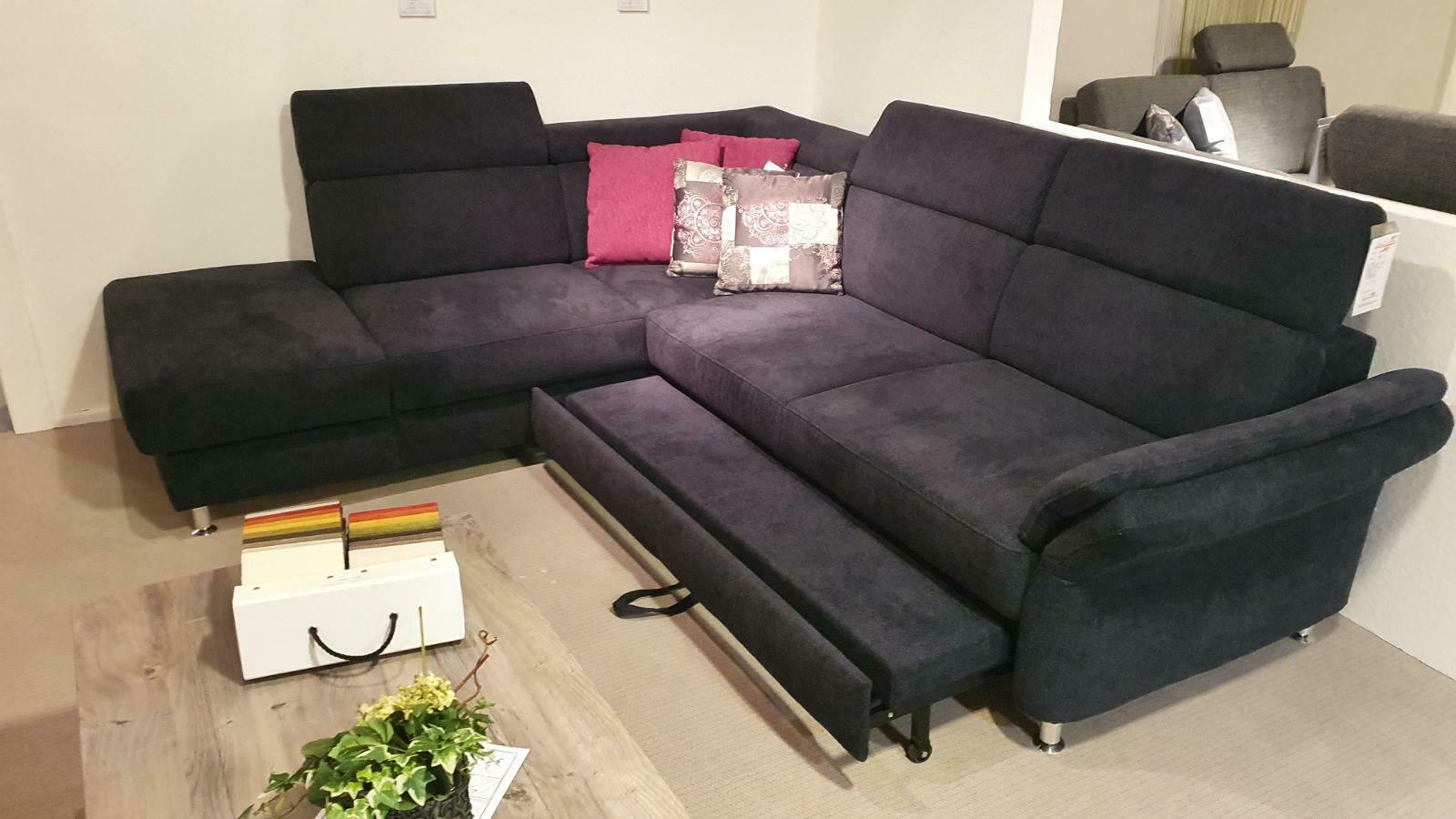 Polstergarnitur Sofa Eckgarnitur Funktion Bett Stauraum Rundecke | | Direkt Angebot von Möbel ...