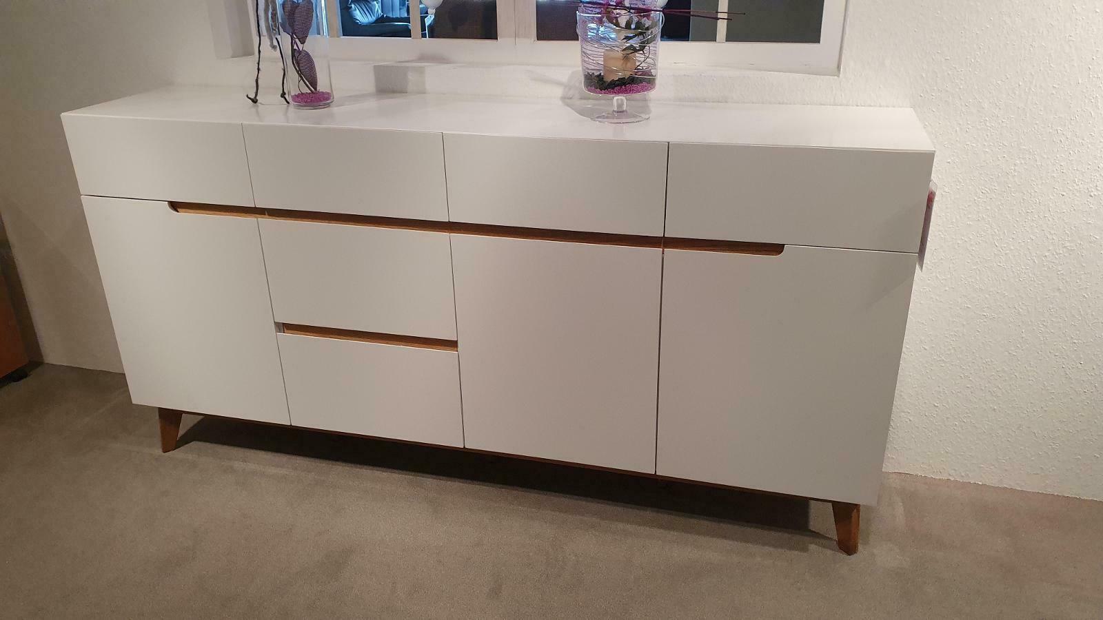 Kommode Anrichte Sideboard weiß 196 cm sofort Direkt