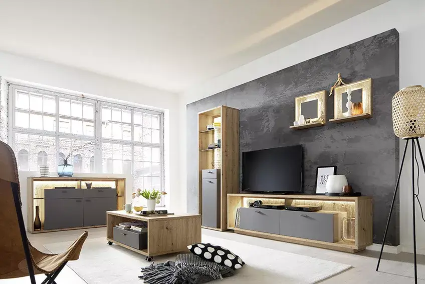 LizzanoJungesWohnen von MCA Furniture Wohnwand