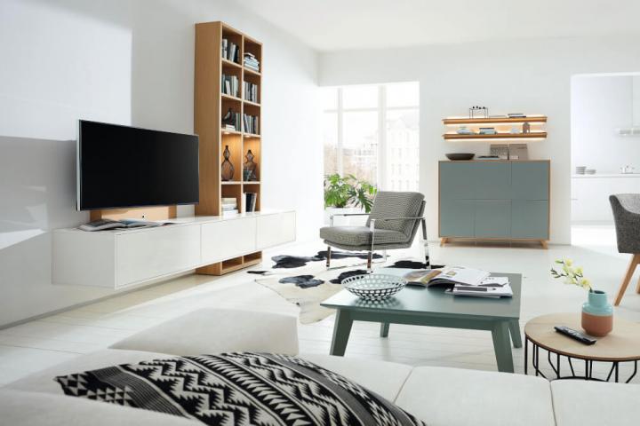 Deviso  Wohnen von RMW Rietberger Möbelwerke | Wohnwand