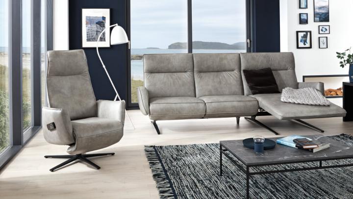 7922   S-Lounger von Himolla - S-Lounger | Relaxsessel