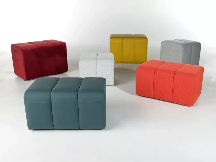 Bond Hocker von Bert Plantagie | Polstermöbel