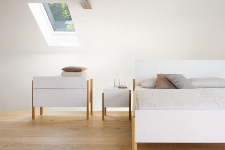 Alpina von Gaderform nature living | Einzelbett