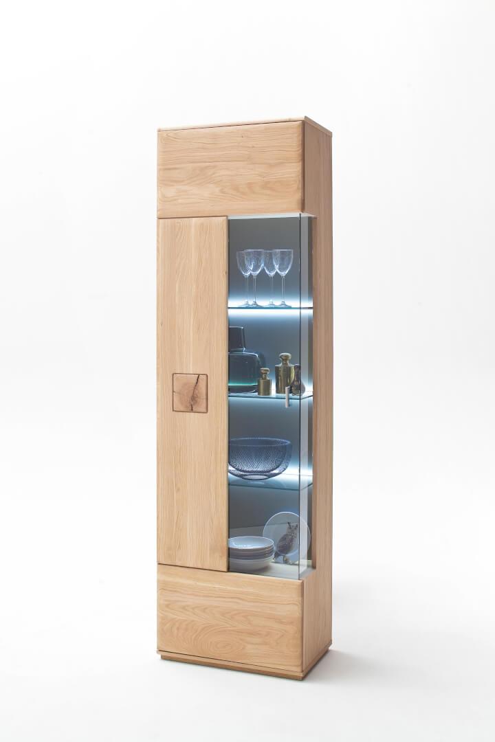 Bologna BOL11T10 - Vitrine-L von MCA Furniture | Wohnwand