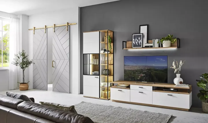 Basset von IDEAL Möbel | Wohnwand