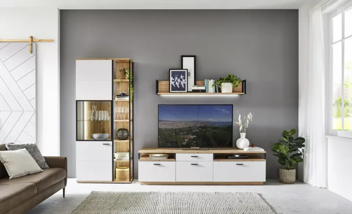 Basset von IDEAL Möbel | Wohnwand