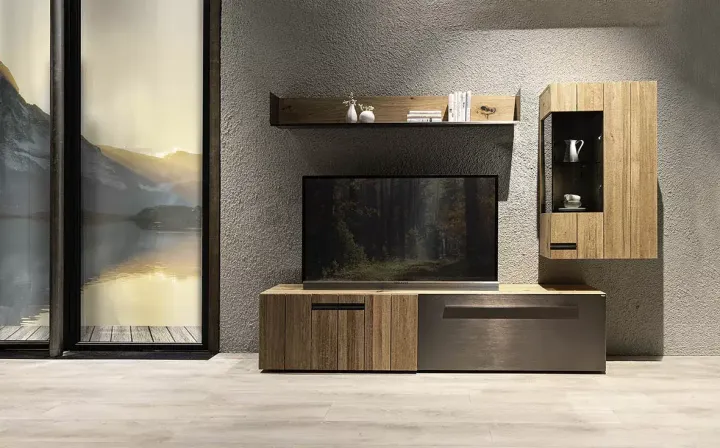 V-Galvino living von Voglauer | Wohnwand