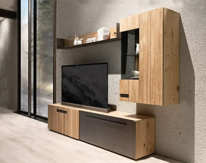 V-Galvino living von Voglauer | Wohnwand