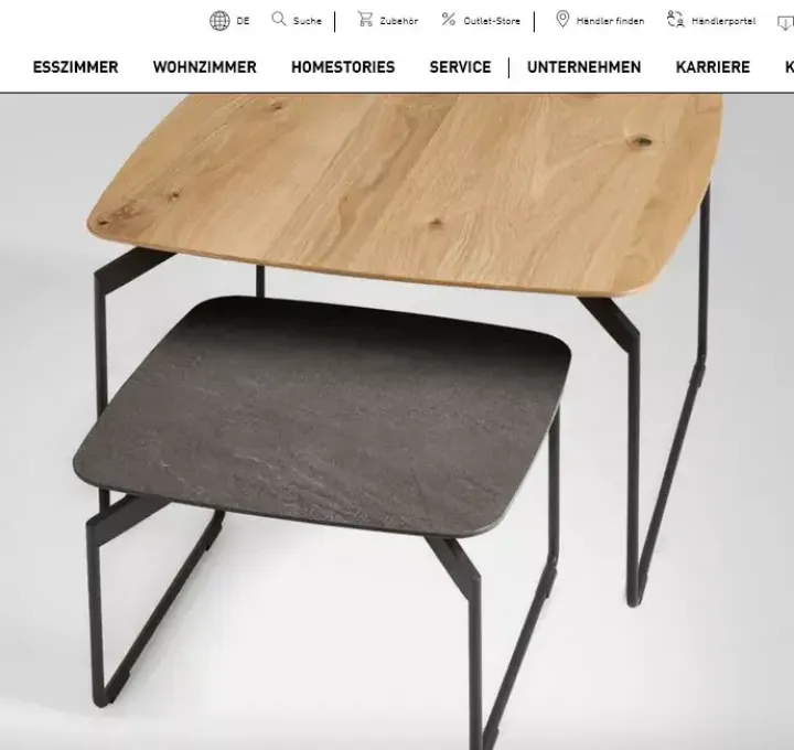 Canna 4541/ 4542 von Venjakob | Couchtisch