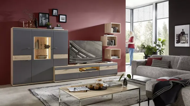 Mira von Stralsunder Möbelwerke | Wohnwand