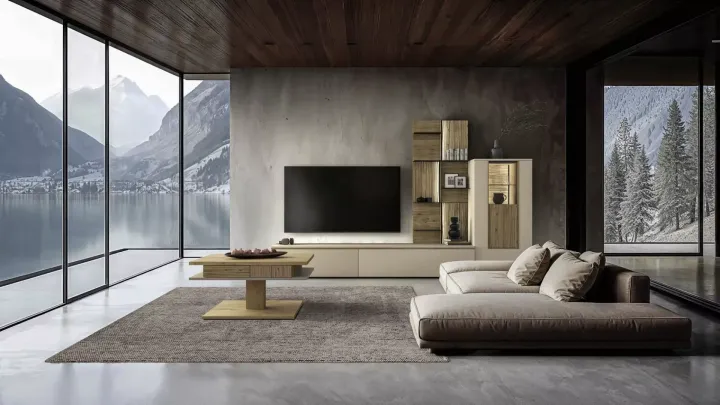 V-Lacera Wohnwand von Voglauer | Wohnen